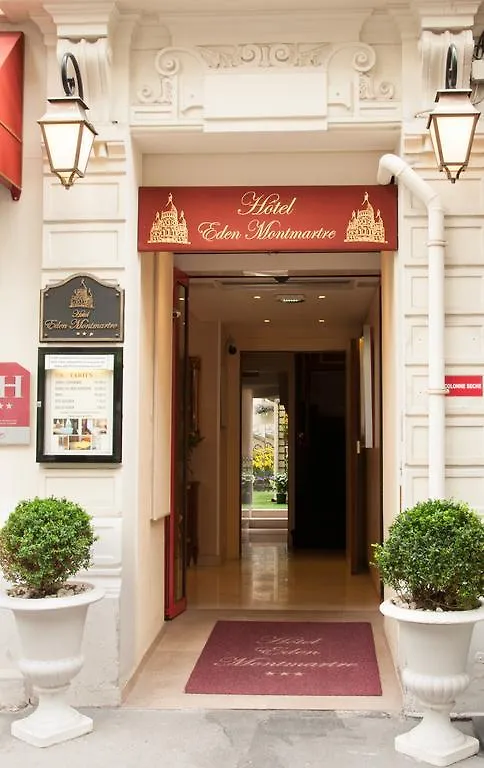 ***  Hotel Eden Montmartre Paris France